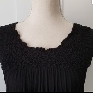 Francesca's Button brand Revel Smocked Dress